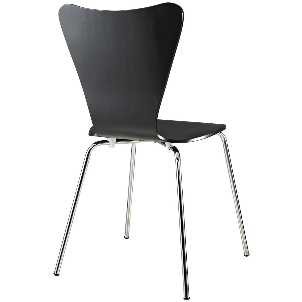 Ernie Dining Side Chair in Black