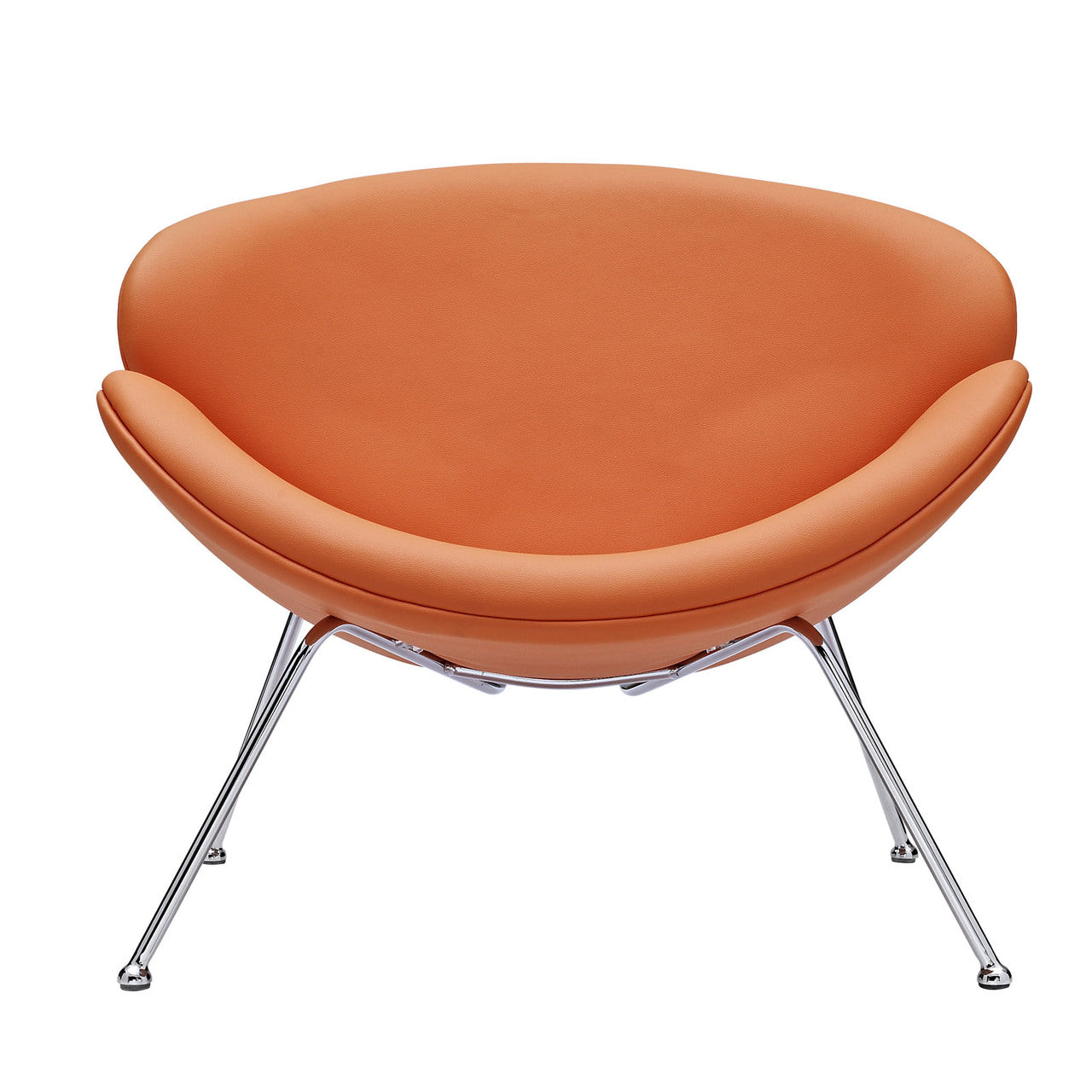 Nutshell Lounge Chair in Orange
