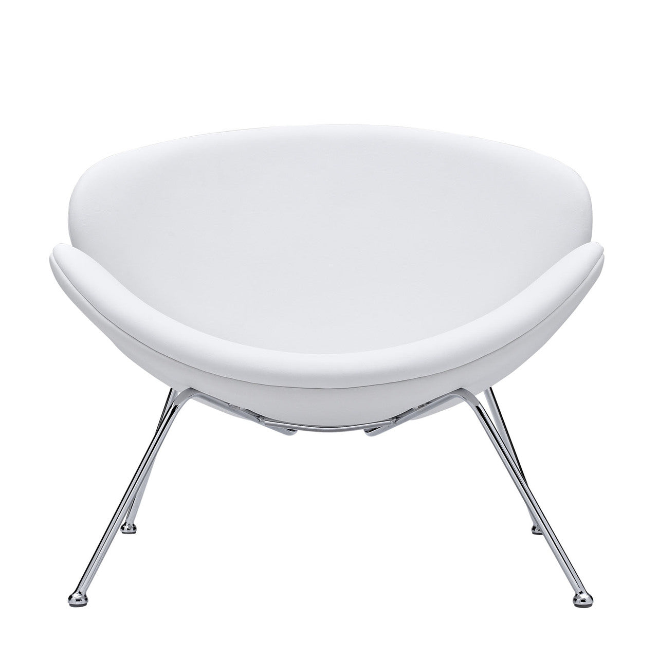 Nutshell Lounge Chair in White