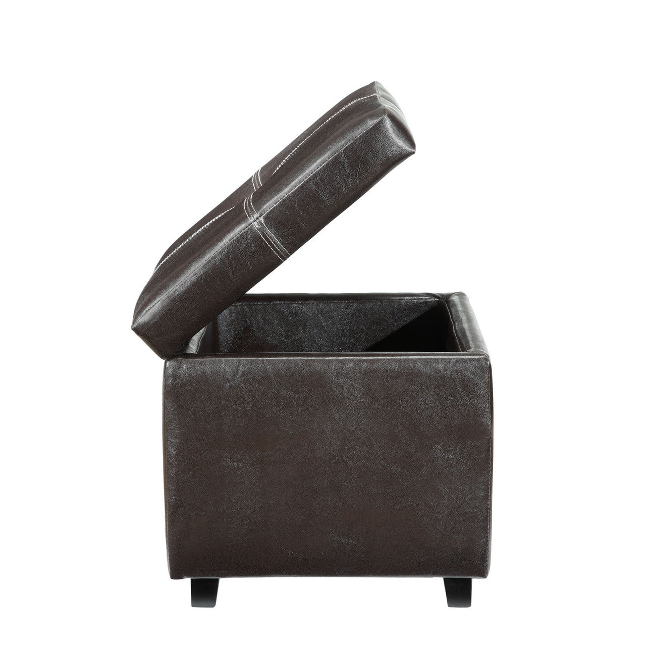 Treasure Ottoman in Espresso