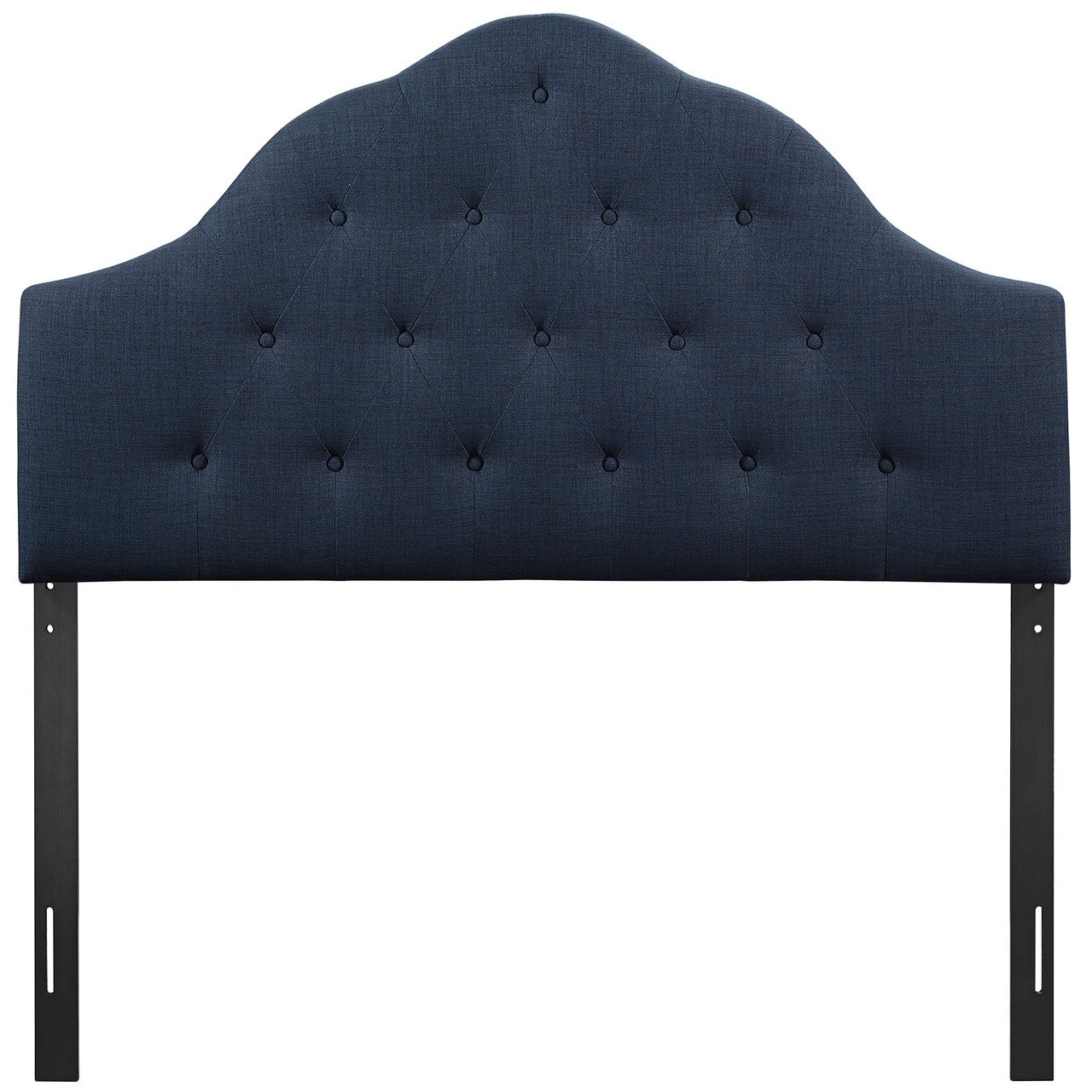 Sovereign Queen Size Fabric Headboard, Blue, Fabric