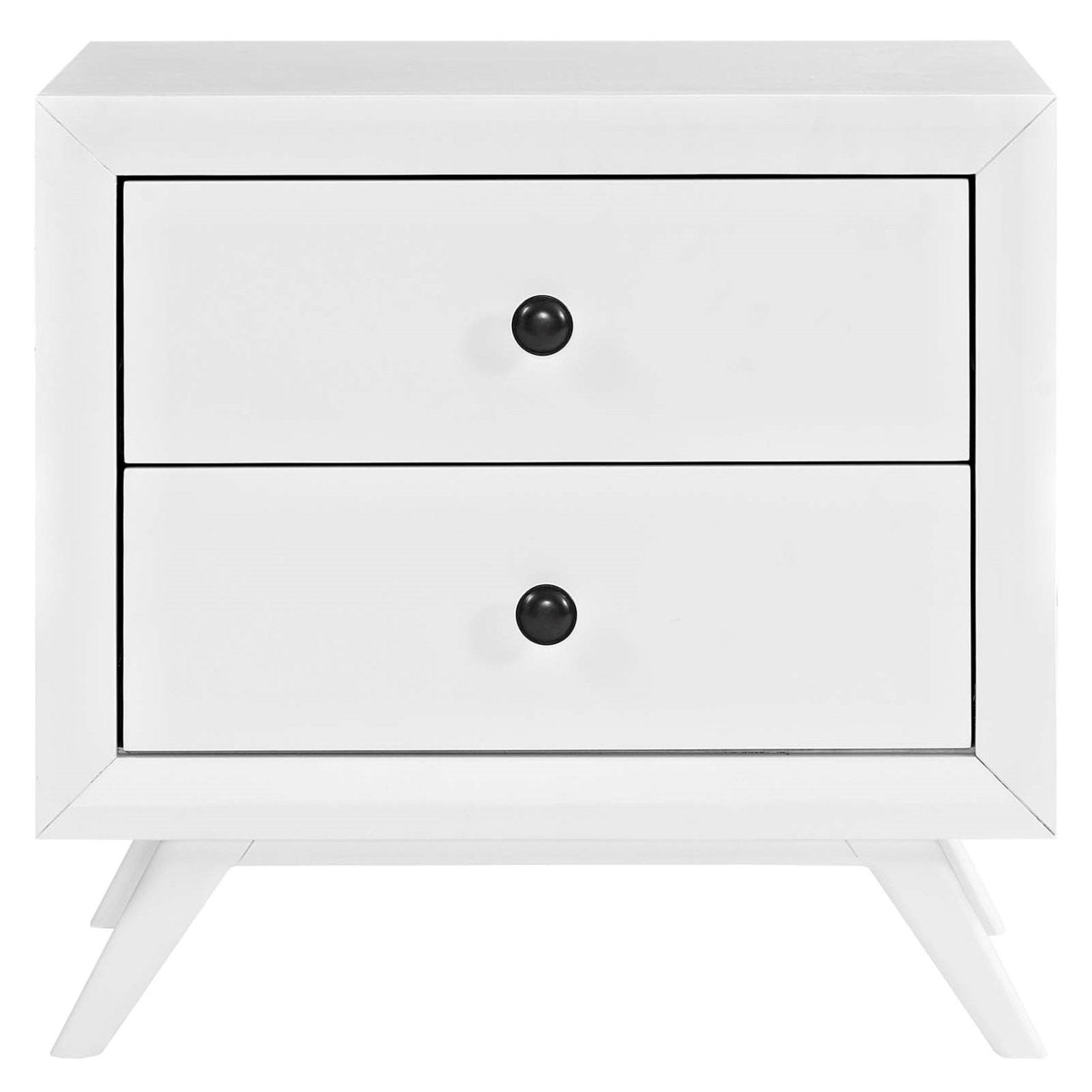 Tracy Nightstand, White, Wood 11953