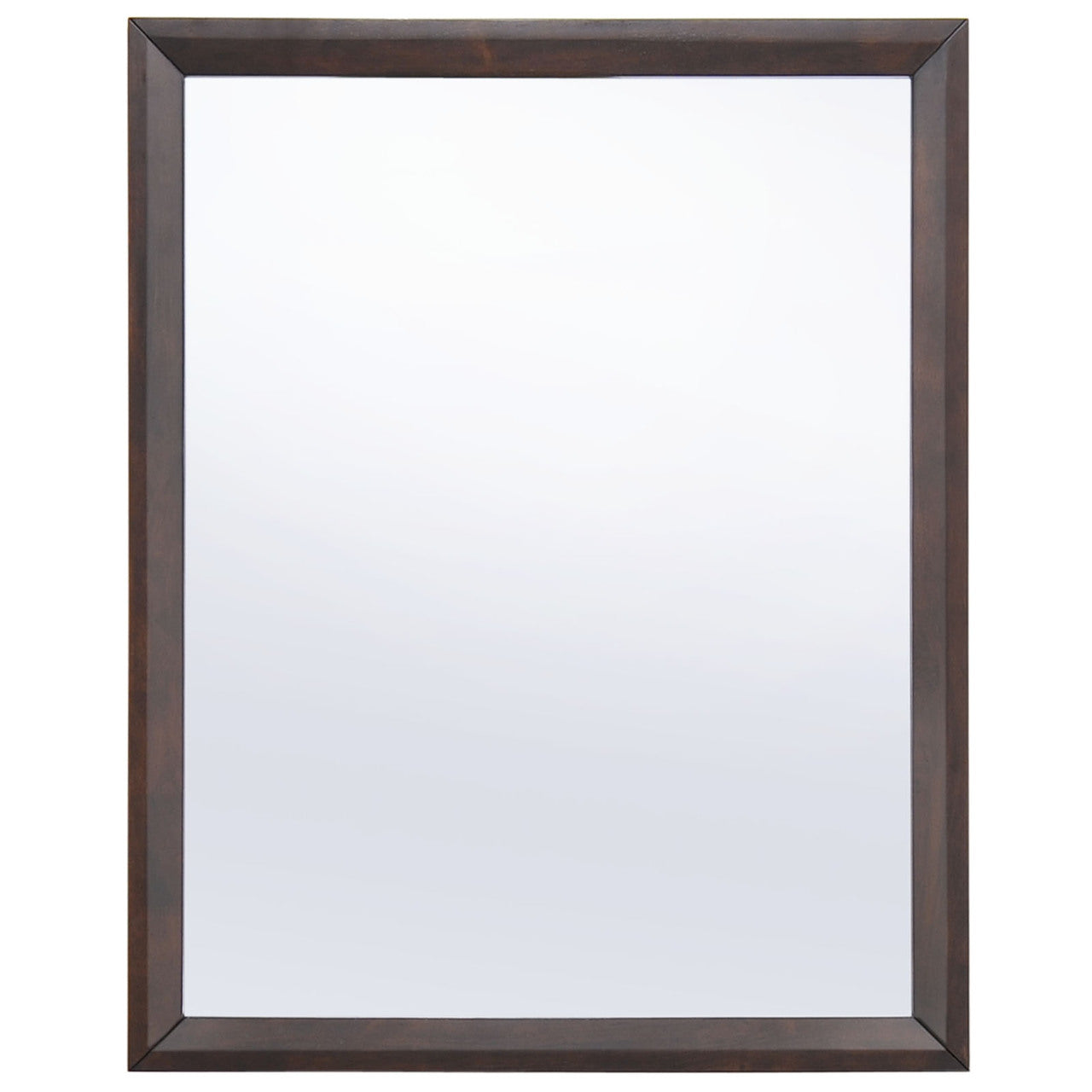 Tracy Mirror, Brown Wood