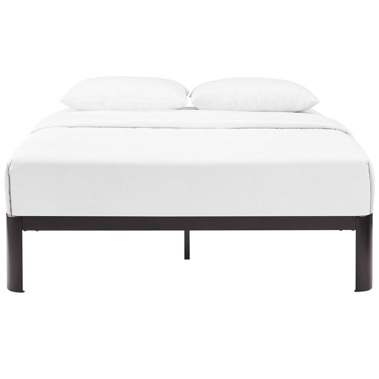 Corinne Queen Bed Frame, Brown, Metal 12367
