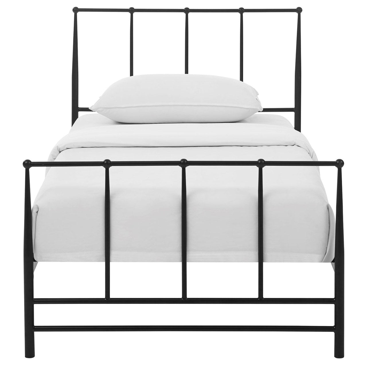 Estate Twin Bed, Brown, Metal 12388