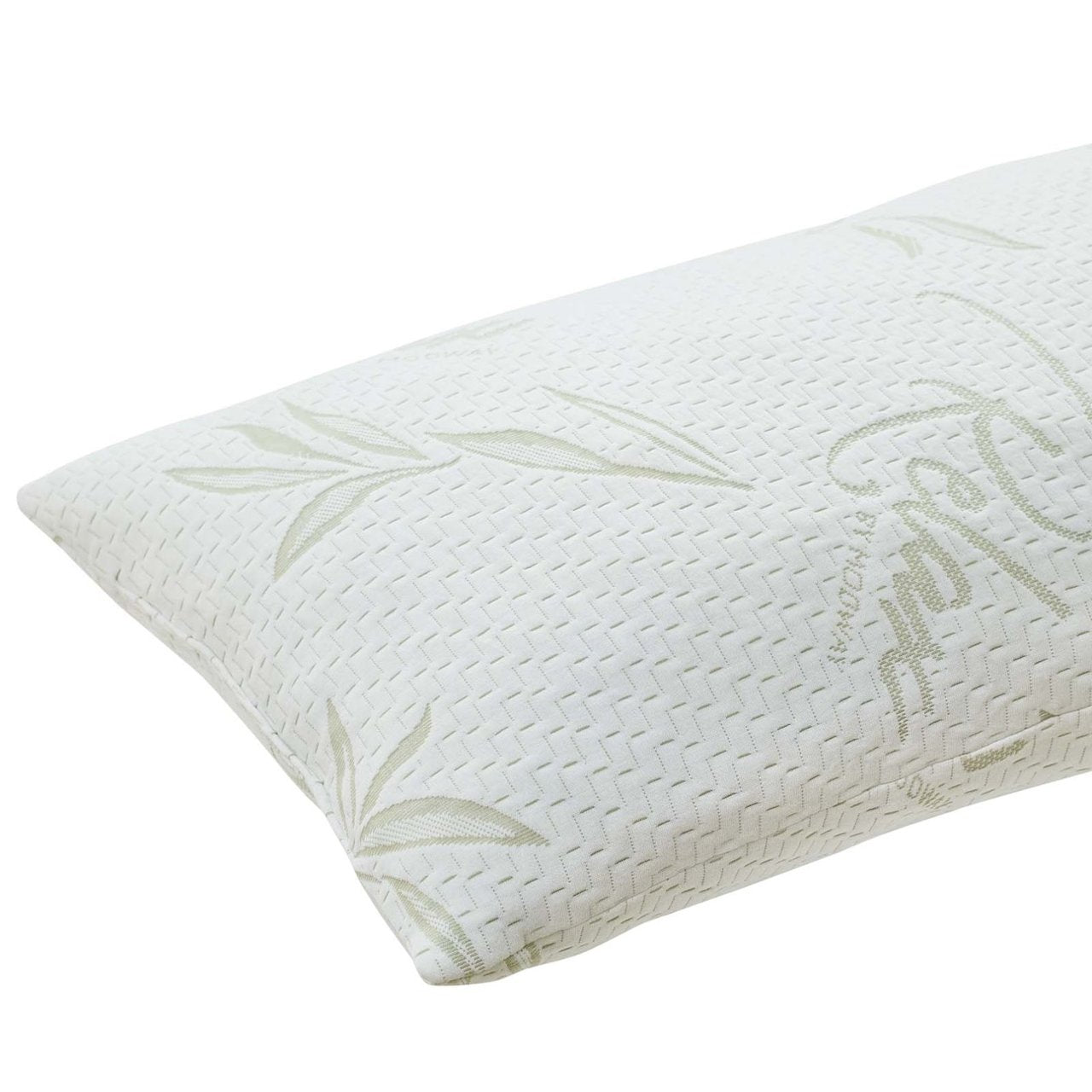 Relax King Size Pillow, White, Fabric 12448