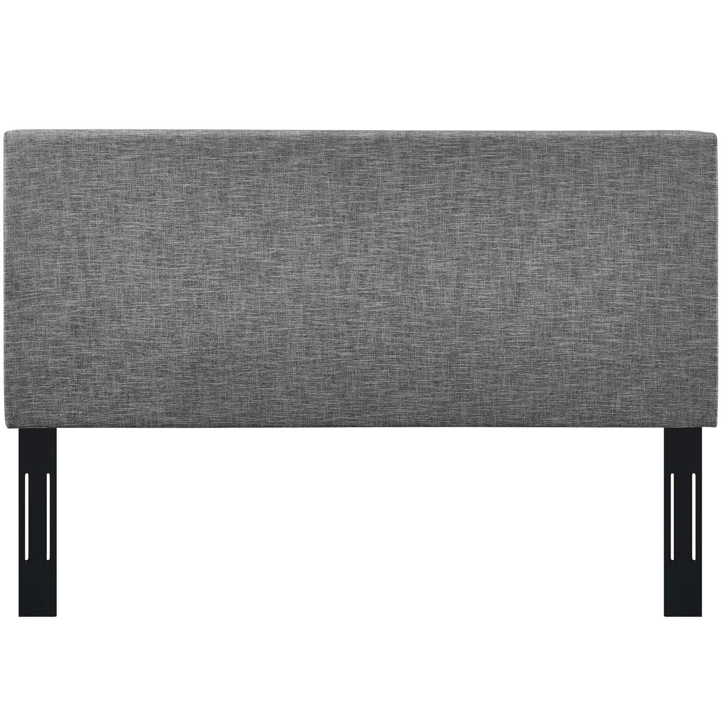Taylor Twin Upholstered Linen Fabric Headboard, Fabric, Light Grey Gray, 17698