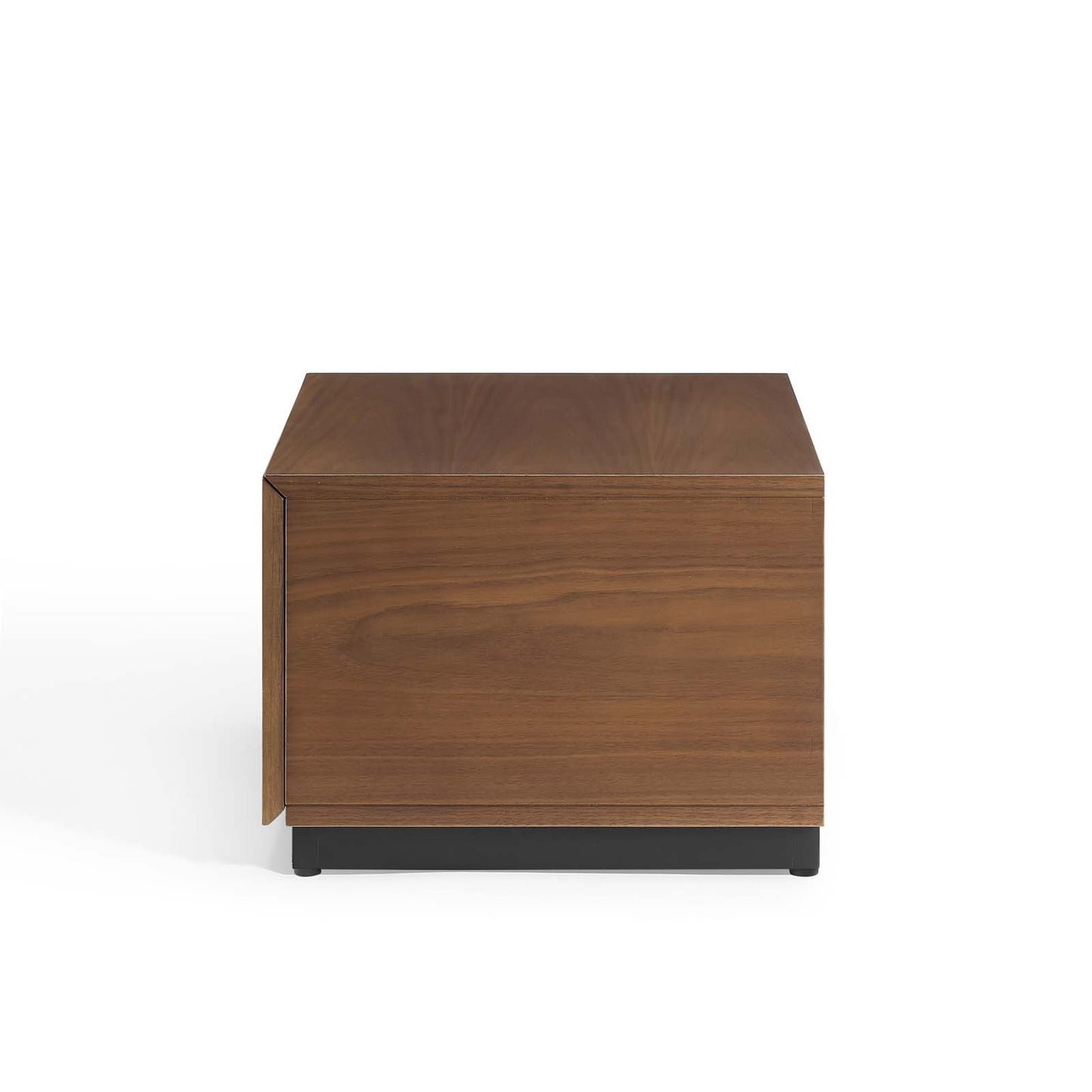 Caima Nightstand, Wood, Brown Walnut, 21479