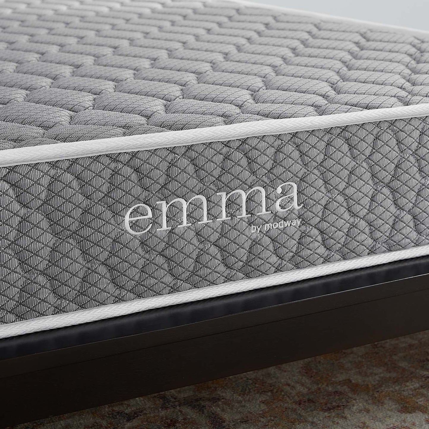 Emma 8" Queen Mattress, Gray, 21689