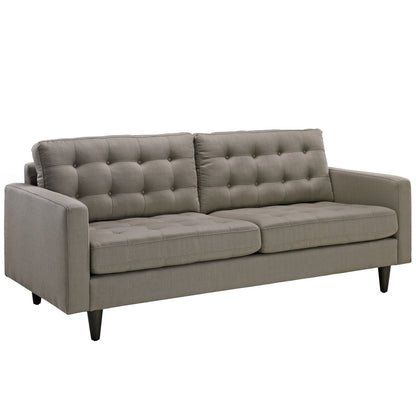 Empress Upholstered Sofa in Granite