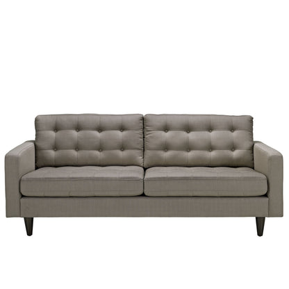 Empress Upholstered Sofa in Granite