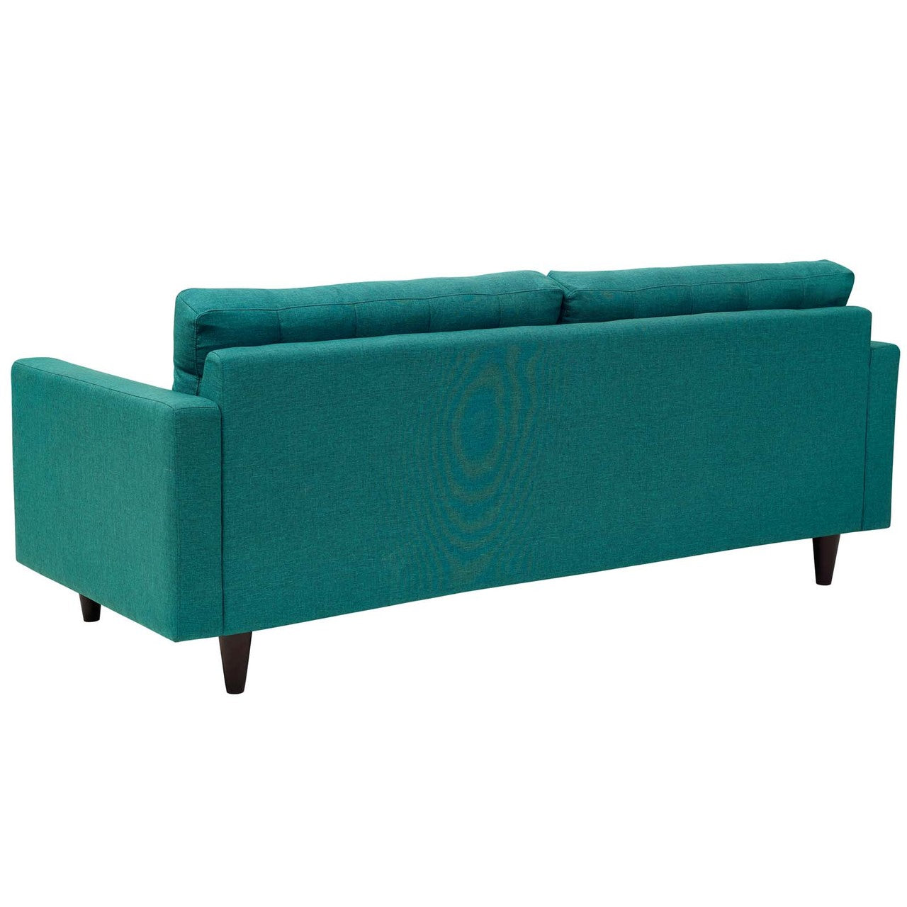 Empress Upholstered Fabric Sofa, Fabric, Aqua Blue 13215