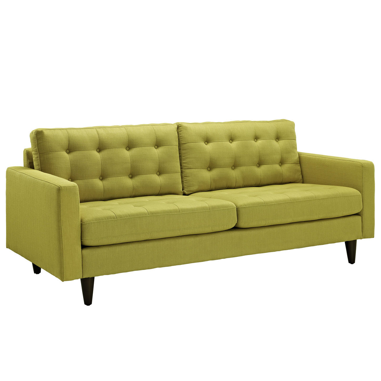 Empress Upholstered Sofa in Wheatgrass