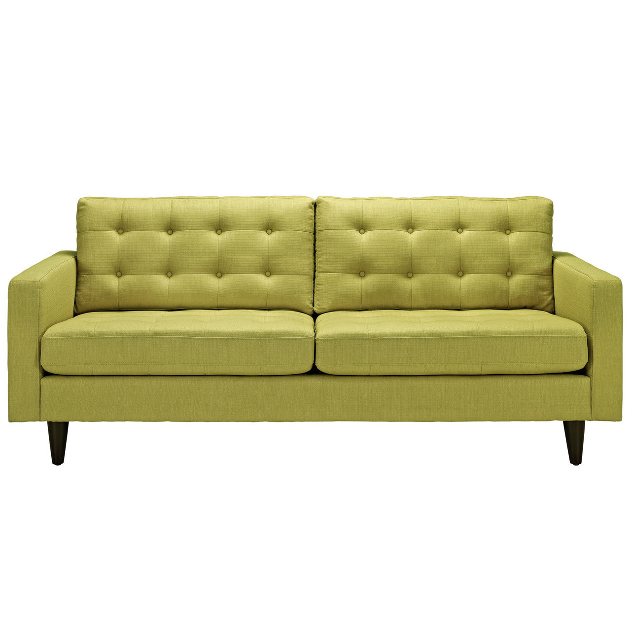 Empress Upholstered Sofa in Wheatgrass