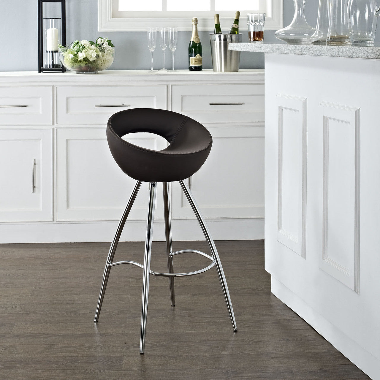 Persist Bar Stool in Brown