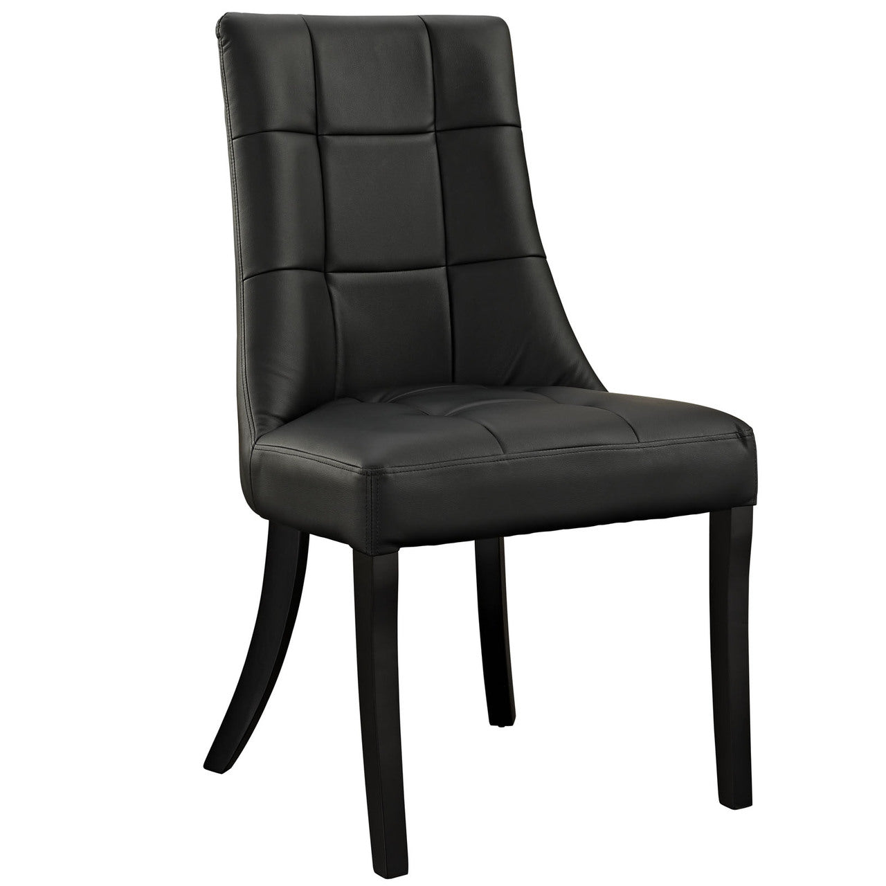 Noblesse Dining Side Chair in Black