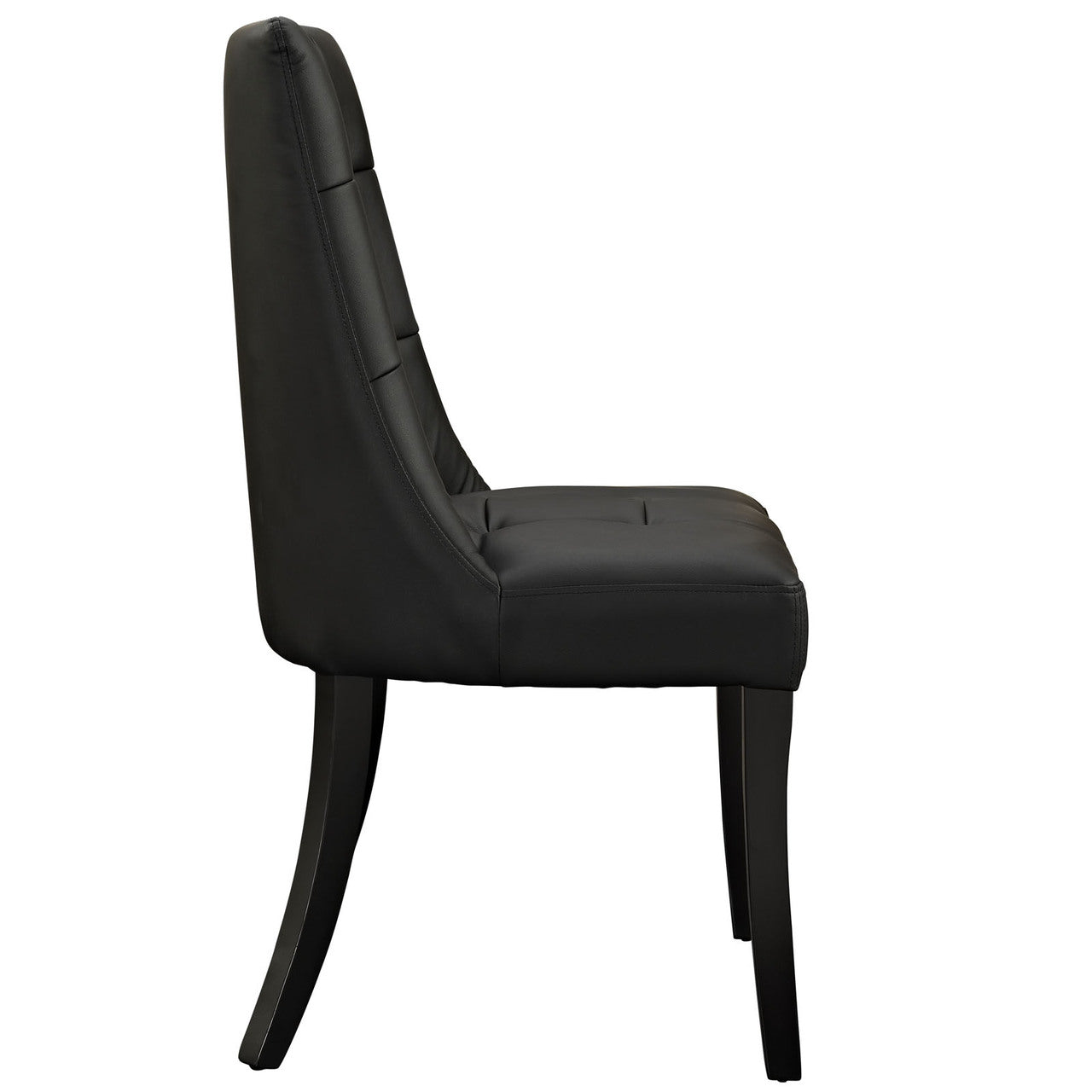 Noblesse Dining Side Chair in Black