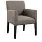 Chloe Wood Armchair in Gray