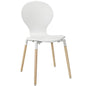 Path Dining Chair in White