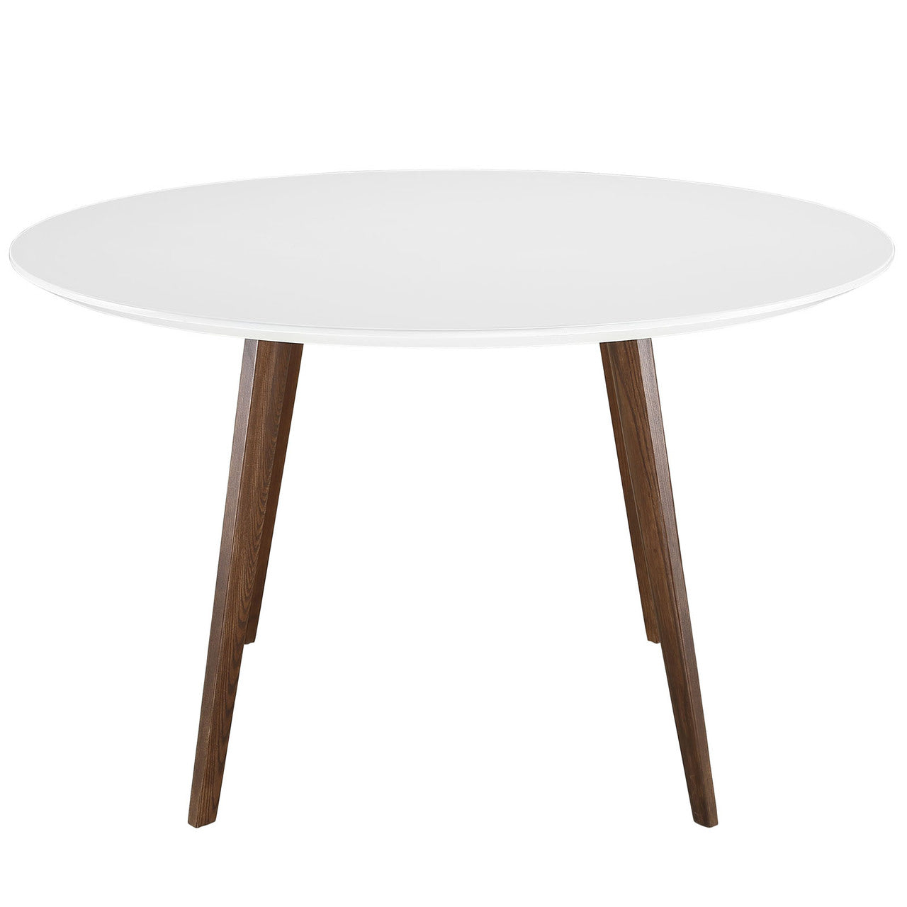 Canvas Dining Table in White