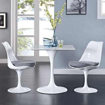 Lippa 28" Dining Table in White
