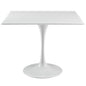Lippa 36" Dining Table in White EEI-1124-WHI