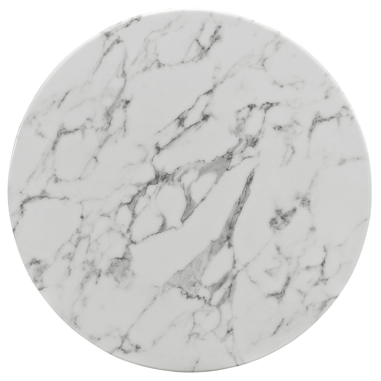 Lippa 28" Dining Table in White EEI-1128-WHI