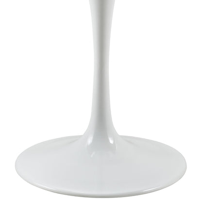 Lippa 28" Dining Table in White EEI-1128-WHI