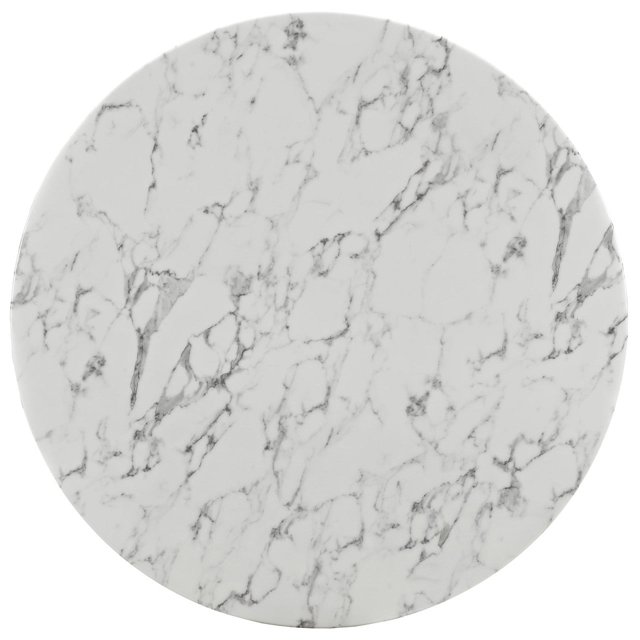 Lippa 47" Dining Table in White EEI-1131-WHI