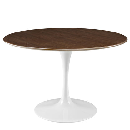 Lippa 47" Dining Table in Walnut