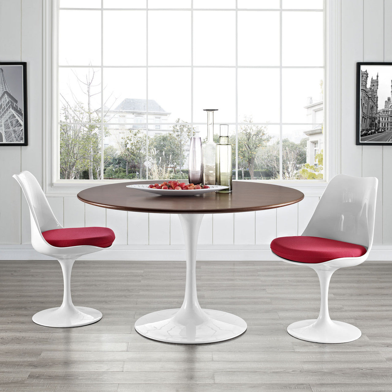 Lippa 47" Dining Table in Walnut