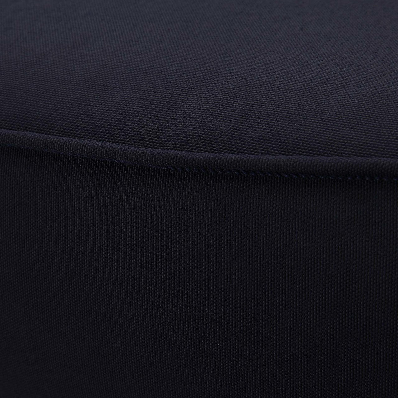 Marina Outdoor Patio Teak Right-Facing Sofa, Wood, Navy Blue 13230