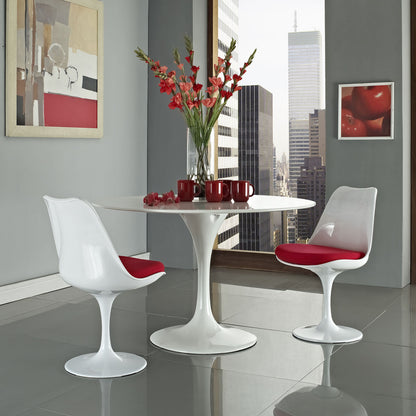 Lippa Dining Side Chair in Red