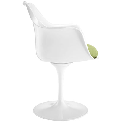 Lippa Dining Armchair in Green