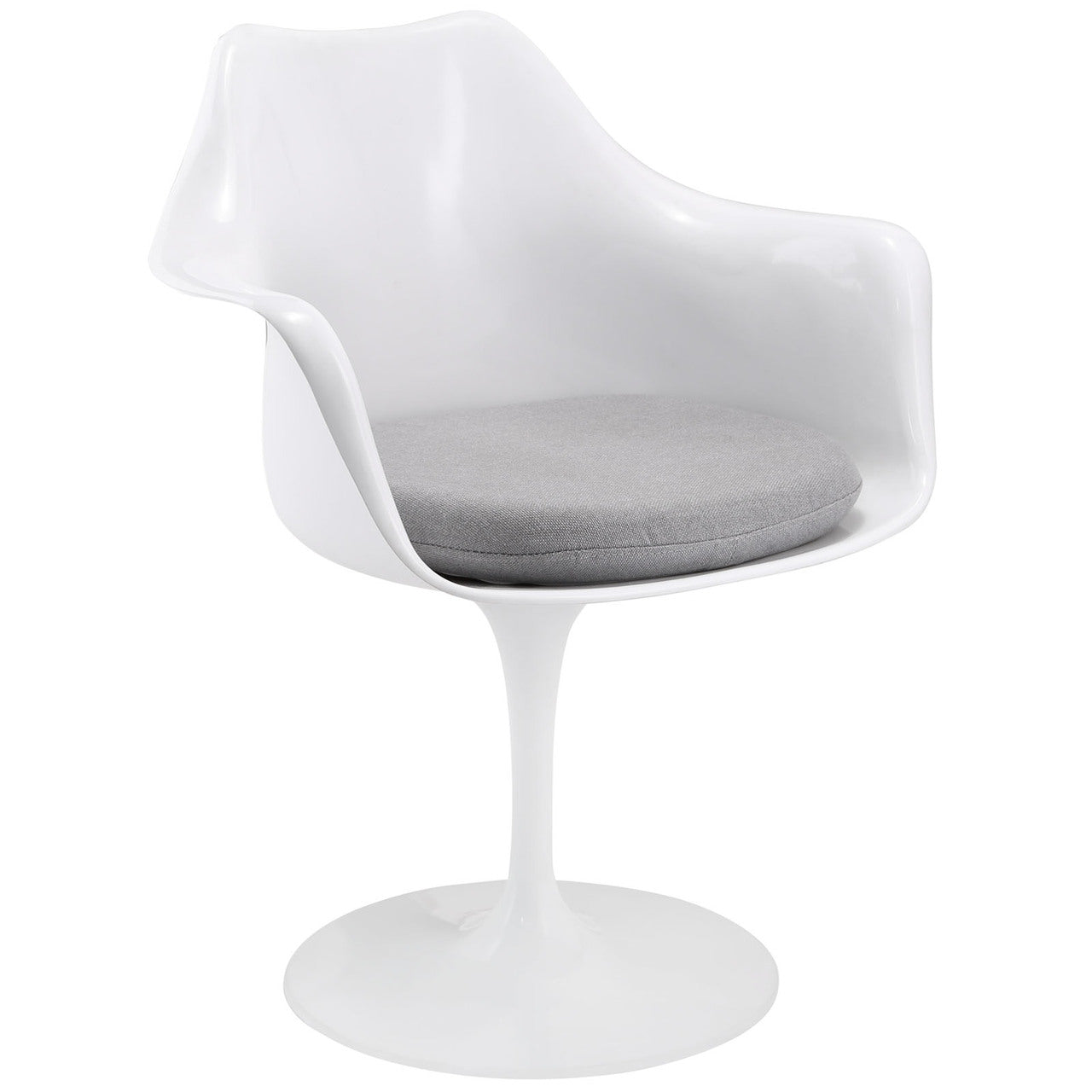 Lippa Dining Armchair in Gray