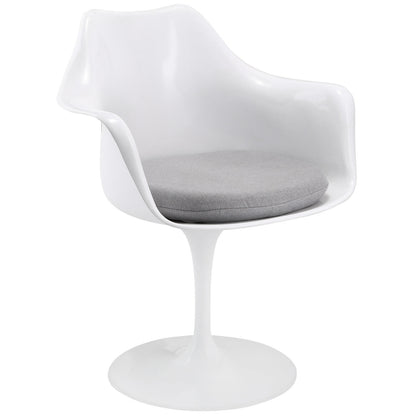 Lippa Dining Armchair in Gray