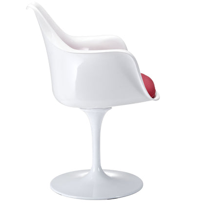 Lippa Dining Armchair in Red