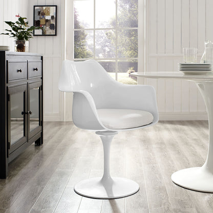 Lippa Dining Armchair in White