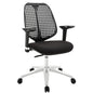 Reverb Adjustable Armrests Office Chair in Black