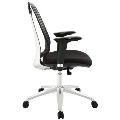 Reverb Adjustable Armrests Office Chair in Black