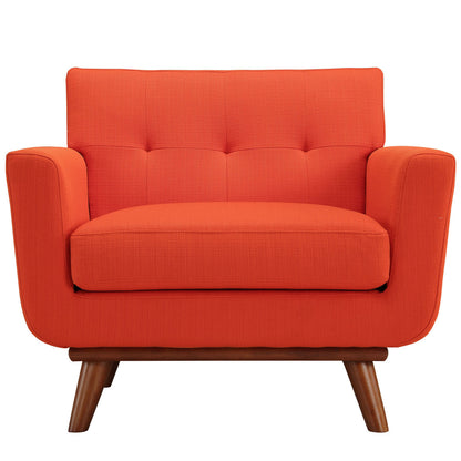 Engage Armchair in Atomic Red