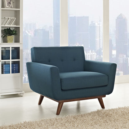 Engage Armchair in Azure
