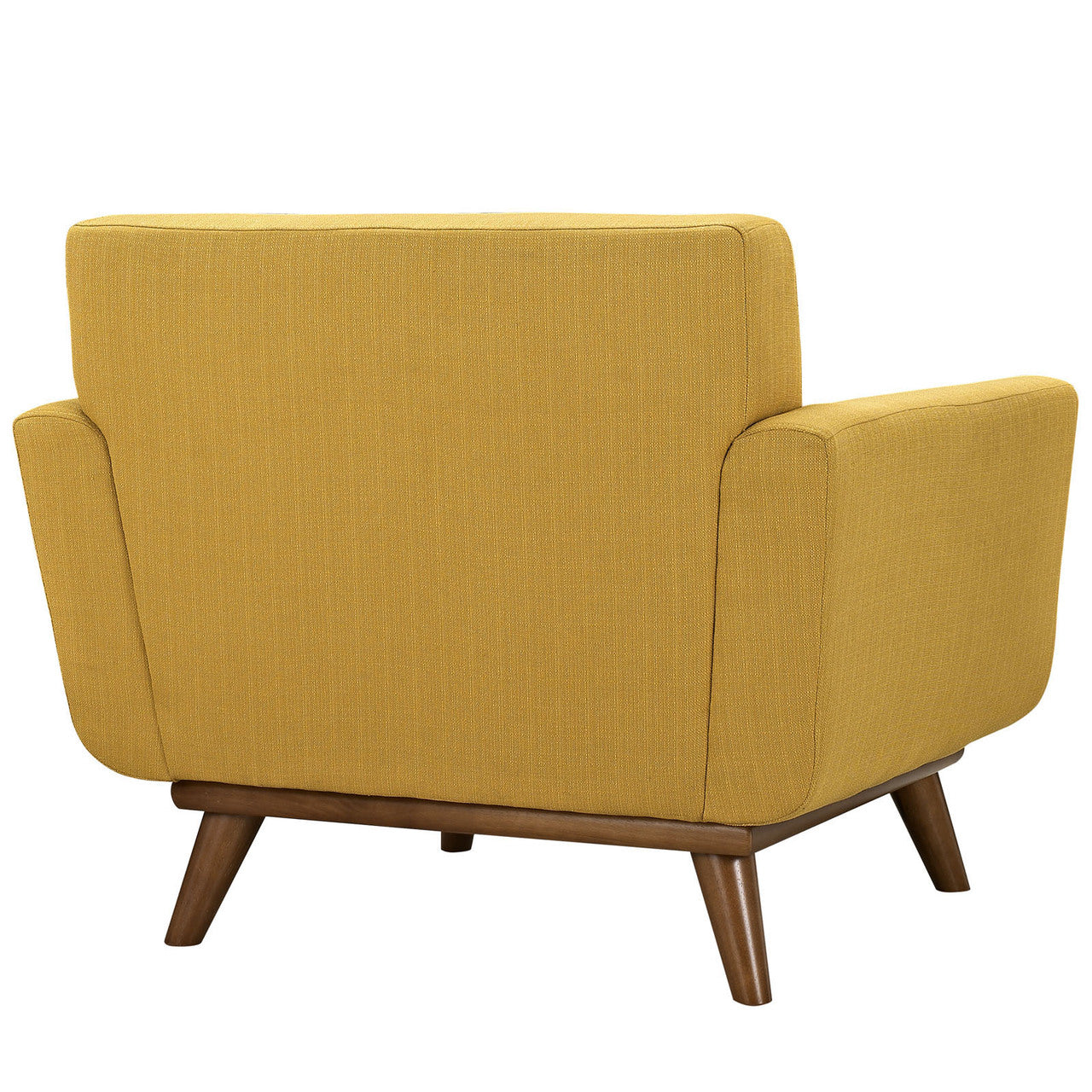 Engage Upholstered Armchair, Orange Fabric