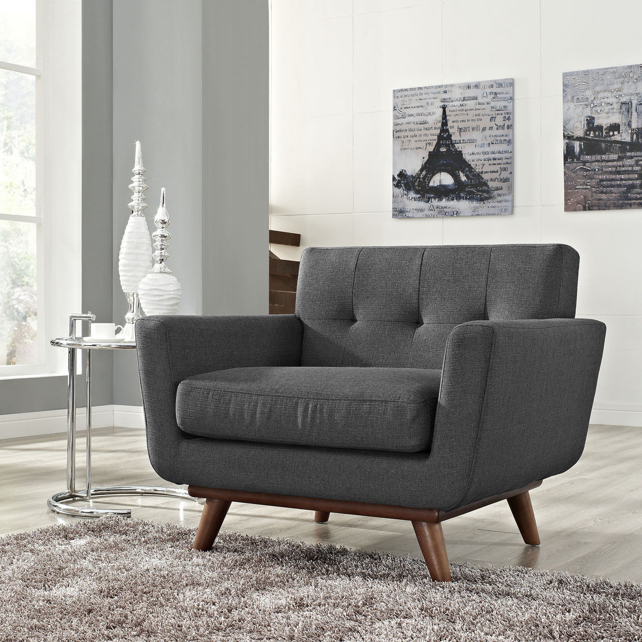 Engage Armchair in Gray