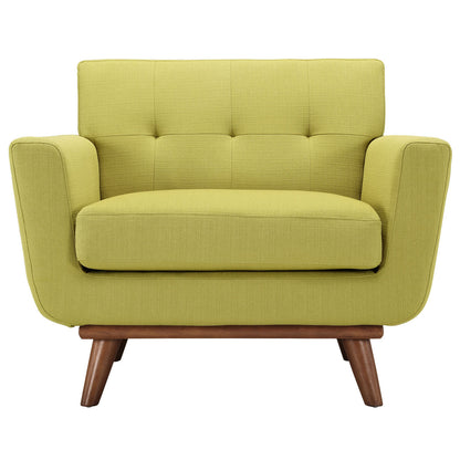 Engage Armchair in Wheatgrass