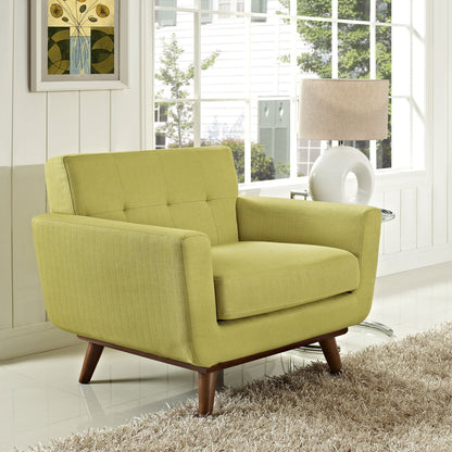Engage Armchair in Wheatgrass