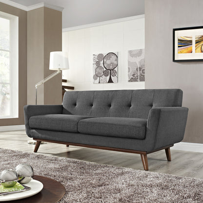 Engage Loveseat in Gray