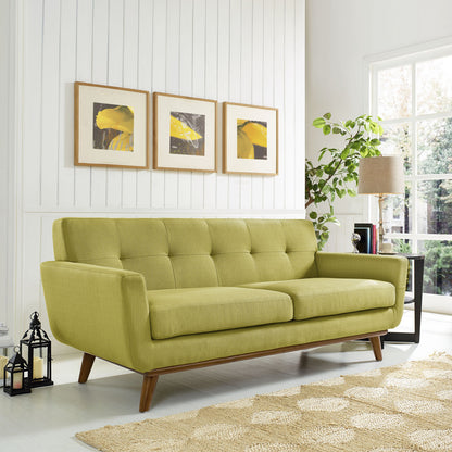 Engage Loveseat in Wheatgrass