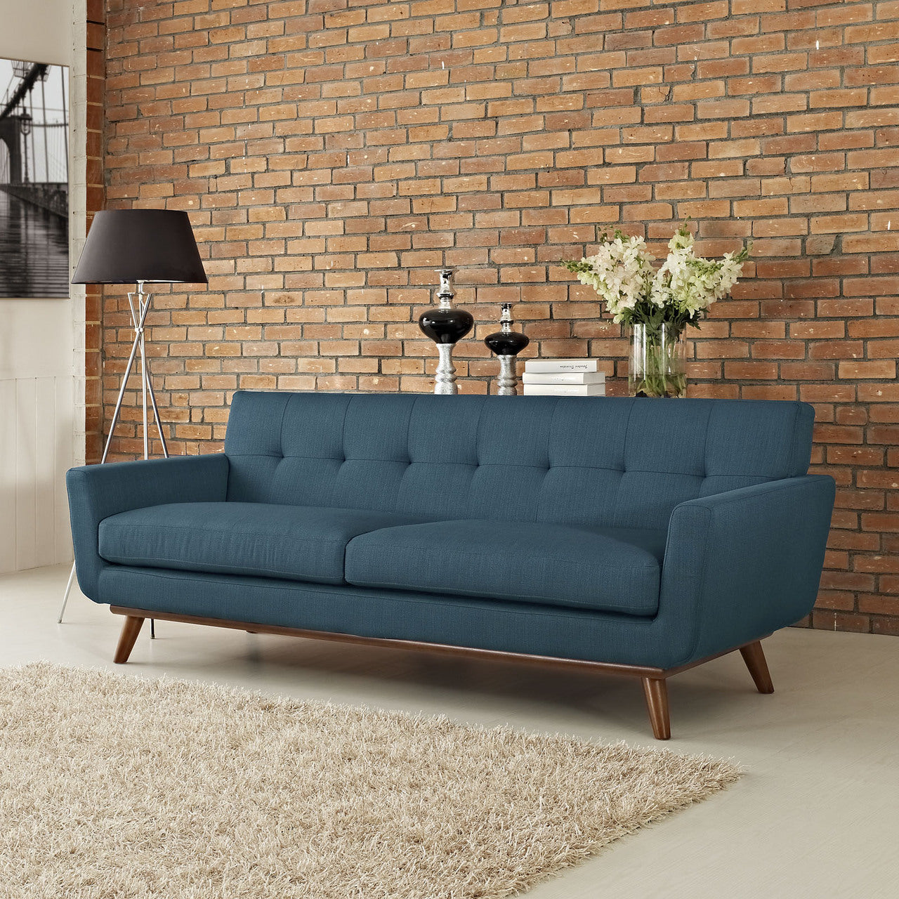 Engage Sofa in Azure