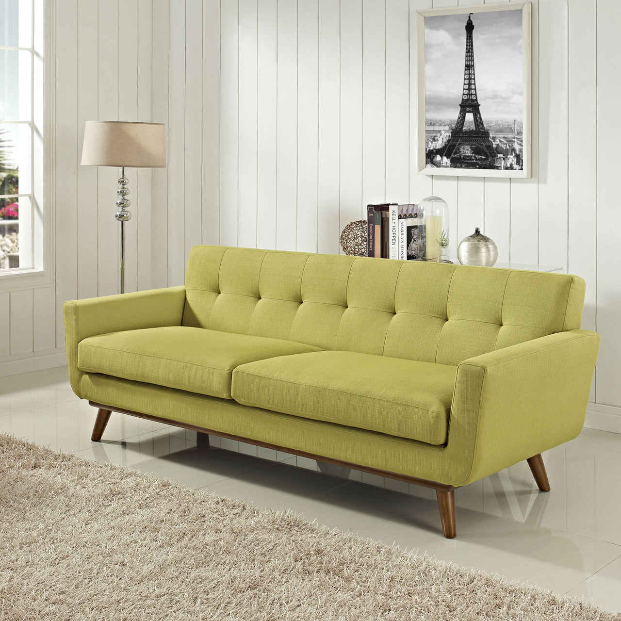 Engage Sofa in Wheatgrass